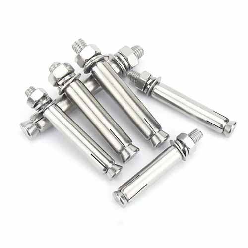 M6 M8 M10 M12 Stainless Steel Wedge Anchor Threaded Expansion Anchor Bolt