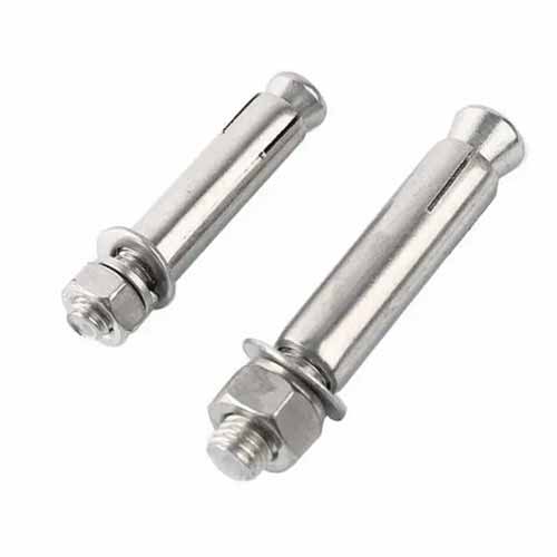 Zinc Plated Steel standard after mechanical reamed expansion tubing bolt self-cut rear-bottomed Sleeve anchor bolt